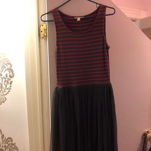 Matilda Jane tank top dress with soft tulle bottom